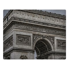 Triumph Arch, Paris, France016 Double Sided Flano Blanket (large)  by dflcprintsclothing