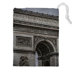 Triumph Arch, Paris, France016 Drawstring Pouch (5xl) by dflcprintsclothing