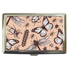 Vintage-drawn-insect-seamless-pattern Cigarette Money Case