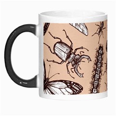 Vintage-drawn-insect-seamless-pattern Morph Mug by Jancukart