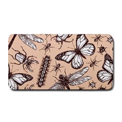 Vintage-drawn-insect-seamless-pattern Medium Bar Mats