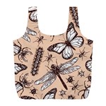 Vintage-drawn-insect-seamless-pattern Full Print Recycle Bag (L) Front