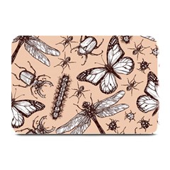 Vintage-drawn-insect-seamless-pattern Plate Mats