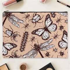 Vintage-drawn-insect-seamless-pattern Cosmetic Bag (xxxl)