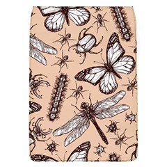 Vintage-drawn-insect-seamless-pattern Removable Flap Cover (l)