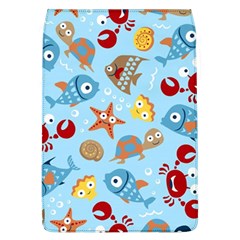 Seamless-pattern-funny-marine-animals-cartoon Removable Flap Cover (l)