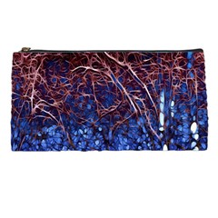 Autumn Fractal Forest Background Pencil Case by Amaryn4rt