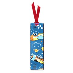 Seamless-pattern-with-nice-planes-cartoon Small Book Marks