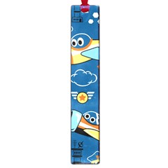 Seamless-pattern-with-nice-planes-cartoon Large Book Marks