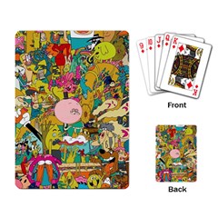 Cartoon Wallpapers Playing Cards Single Design (rectangle)