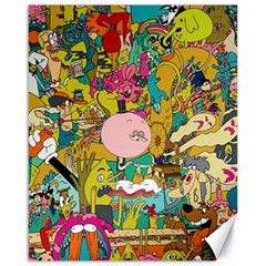 Cartoon Wallpapers Canvas 16  X 20 