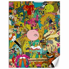 Cartoon Wallpapers Canvas 18  X 24 