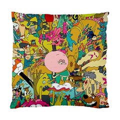 Cartoon Wallpapers Standard Cushion Case (two Sides)