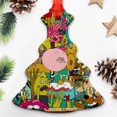 Cartoon Wallpapers Ornament (christmas Tree) 