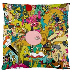 Cartoon Wallpapers Standard Flano Cushion Case (one Side)