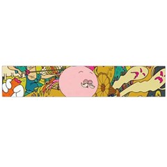 Cartoon Wallpapers Large Flano Scarf 