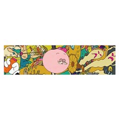 Cartoon Wallpapers Oblong Satin Scarf (16  X 60 )