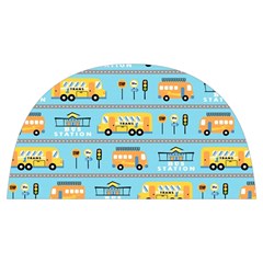 Buses-cartoon-pattern-vector Anti Scalding Pot Cap by Jancukart