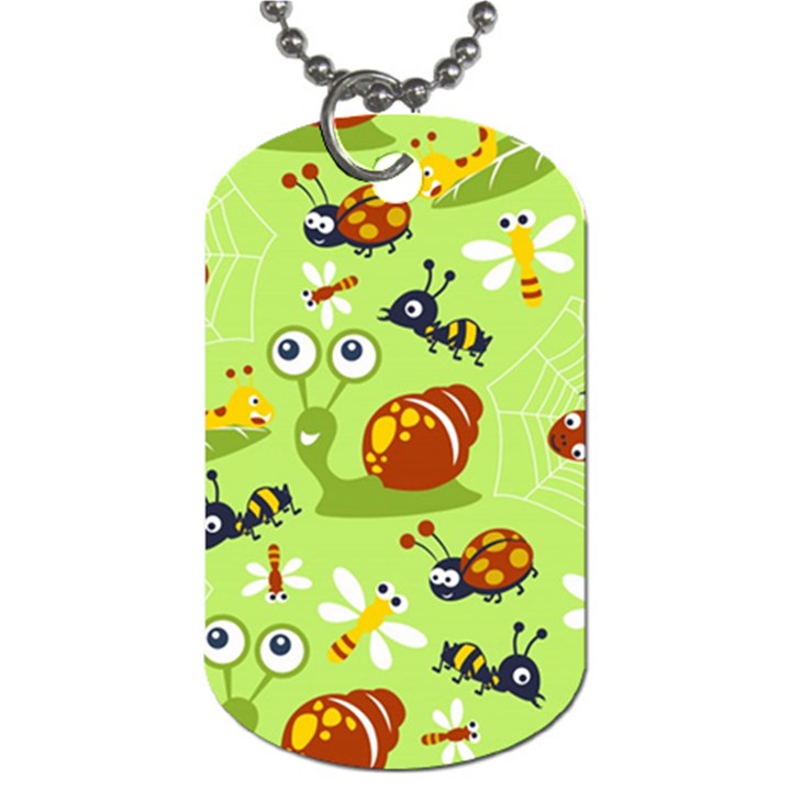 Little-animals-cartoon Dog Tag (One Side)