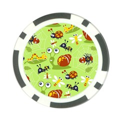 Little-animals-cartoon Poker Chip Card Guard