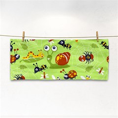 Little-animals-cartoon Hand Towel by Jancukart