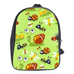 Little-animals-cartoon School Bag (large) by Jancukart