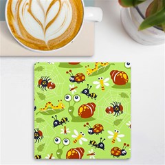 Little-animals-cartoon Uv Print Square Tile Coaster  by Jancukart