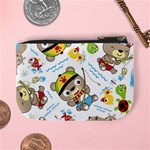 Vector-seamless-pattern-cute-fishing-animals-cartoon Mini Coin Purse Back