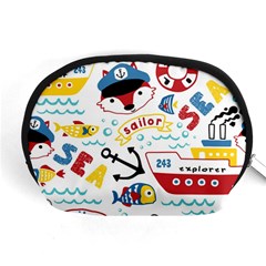 Seamless-pattern-vector-sailing-equipments-cartoon Accessory Pouch (medium)