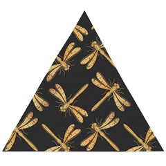 Golden-dragonfly-seamless-pattern-textile-design-wallpaper-wrapping-paper-scrapbooking Wooden Puzzle Triangle by Jancukart