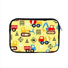 Seamless-pattern-vector-industrial-vehicle-cartoon Apple Macbook Pro 15  Zipper Case