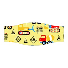 Seamless-pattern-vector-industrial-vehicle-cartoon Stretchable Headband by Jancukart