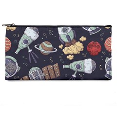 Hand-drawn-pattern-space-elements-collection Pencil Case by Jancukart