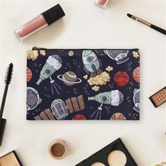 Hand-drawn-pattern-space-elements-collection Cosmetic Bag (medium)