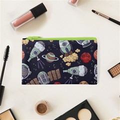 Hand-drawn-pattern-space-elements-collection Cosmetic Bag (xs)