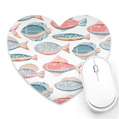 Hand-drawn-seamless-pattern-with-cute-fishes-doodle-style-pink-blue-colors Heart Mousepads by Jancukart