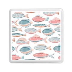 Hand-drawn-seamless-pattern-with-cute-fishes-doodle-style-pink-blue-colors Memory Card Reader (square)