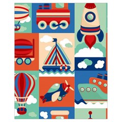 Toy-transport-cartoon-seamless-pattern-with-airplane-aerostat-sail-yacht-vector-illustration Drawstring Bag (small)