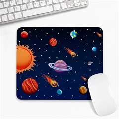 Background-template-with-bright-stars-dark-sky Large Mousepads