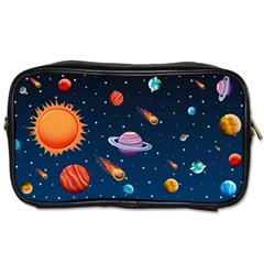 Background-template-with-bright-stars-dark-sky Toiletries Bag (two Sides)