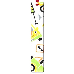 Seamless-pattern-vector-illustration-vehicles-cartoon Large Book Marks