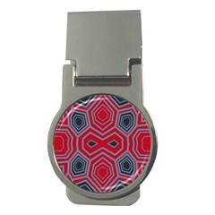 Abstract Pattern Geometric Backgrounds  Money Clips (round)  by Eskimos