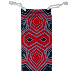 Abstract Pattern Geometric Backgrounds  Jewelry Bag