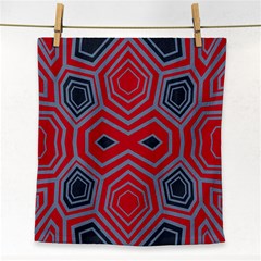 Abstract Pattern Geometric Backgrounds  Face Towel by Eskimos