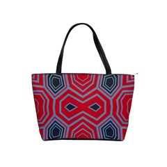 Abstract Pattern Geometric Backgrounds  Classic Shoulder Handbag by Eskimos