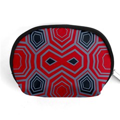 Abstract Pattern Geometric Backgrounds  Accessory Pouch (medium) by Eskimos