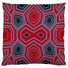 Abstract Pattern Geometric Backgrounds  Standard Flano Cushion Case (one Side) by Eskimos