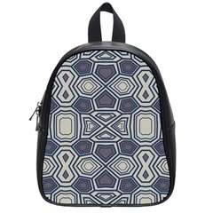 Abstract Pattern Geometric Backgrounds School Bag (small) by Eskimos