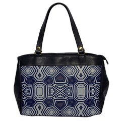 Abstract Pattern Geometric Backgrounds Oversize Office Handbag by Eskimos