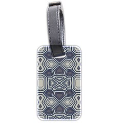 Abstract Pattern Geometric Backgrounds Luggage Tag (two Sides) by Eskimos